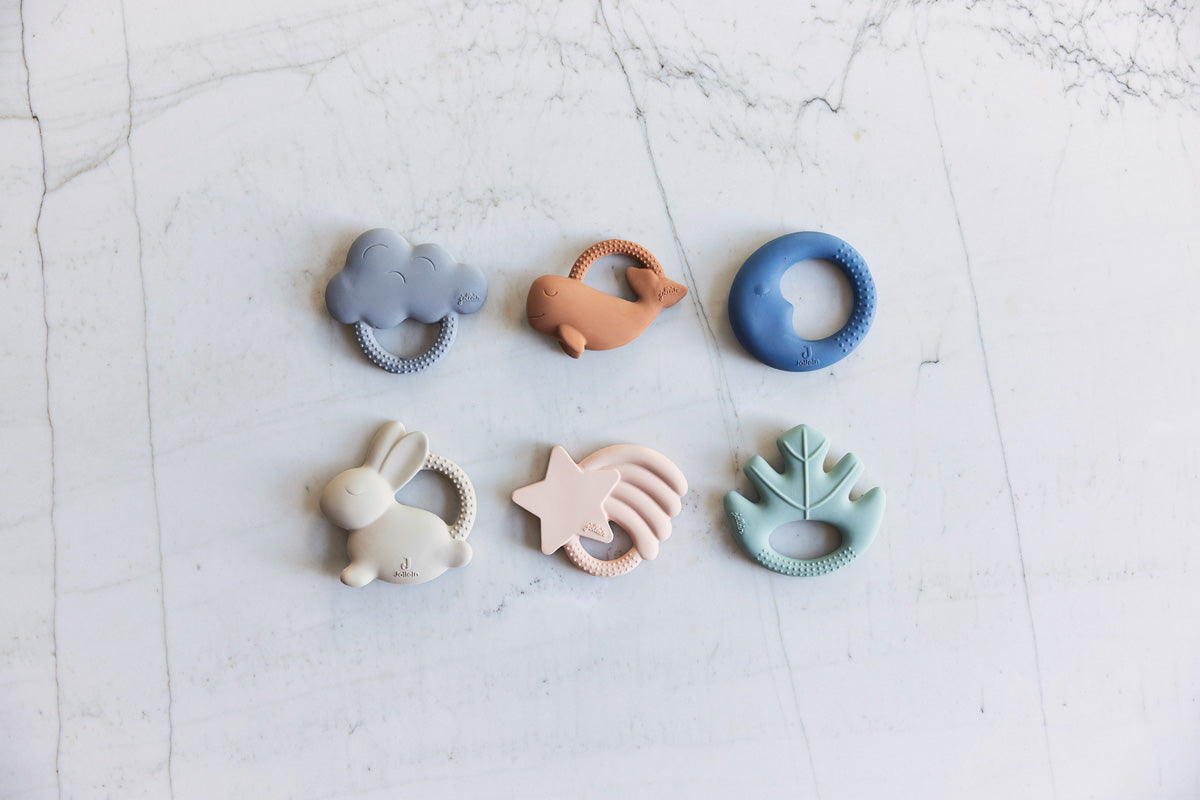 Jollein Bitleksak Gummi Bunny nougat