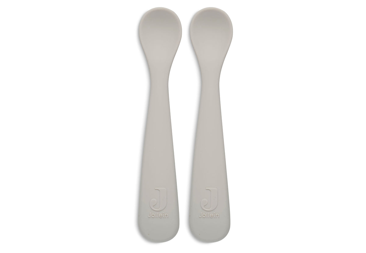 Jollein Silikonsked nougat (2pack)