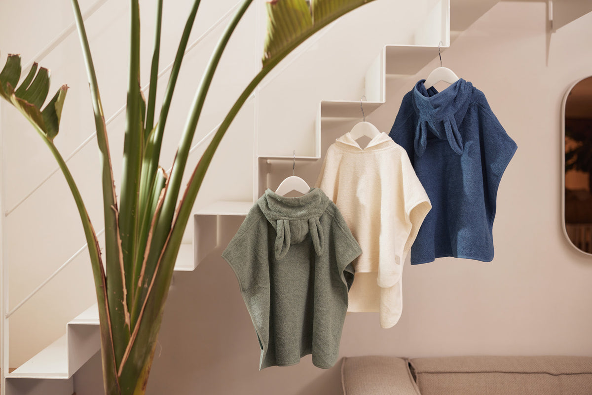 Jollein Badponcho nougat