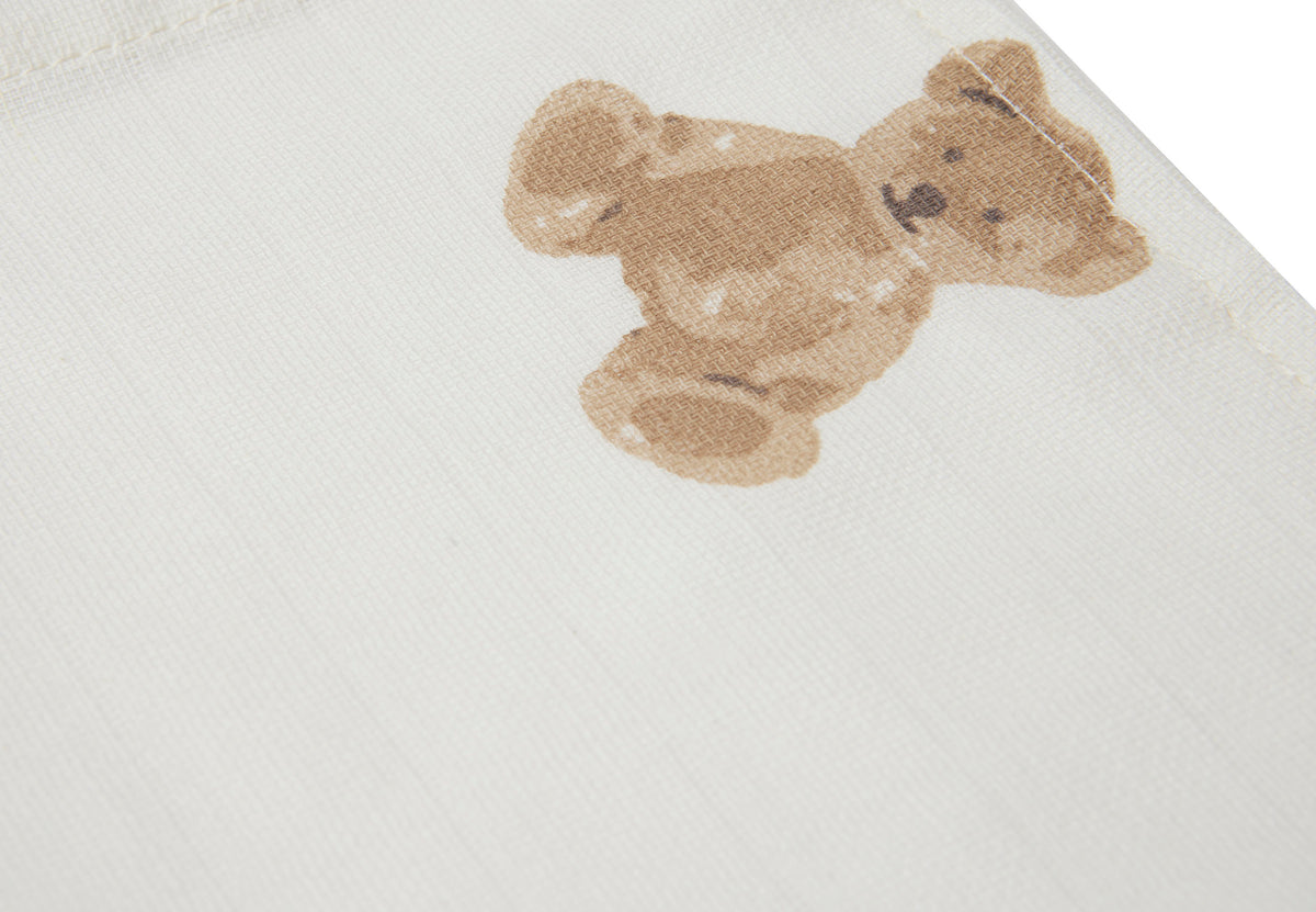 Jollein Tvättlapp Teddy Bear (3p)