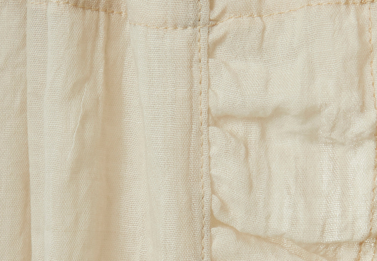 Jollein Sänghimmel vintage 155cm volang Nougat