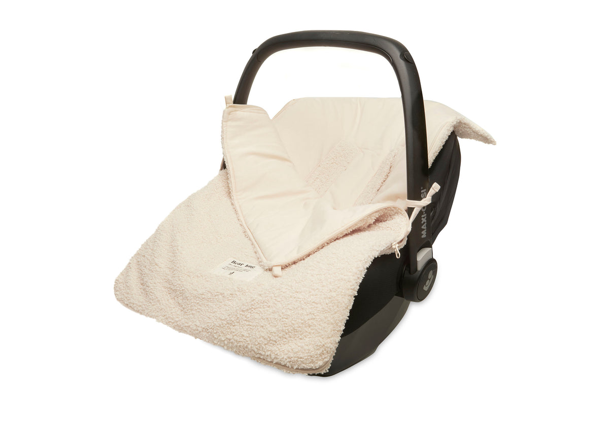 Jollein Åkpåse babyskydd 3/5p Bouclé Naturel