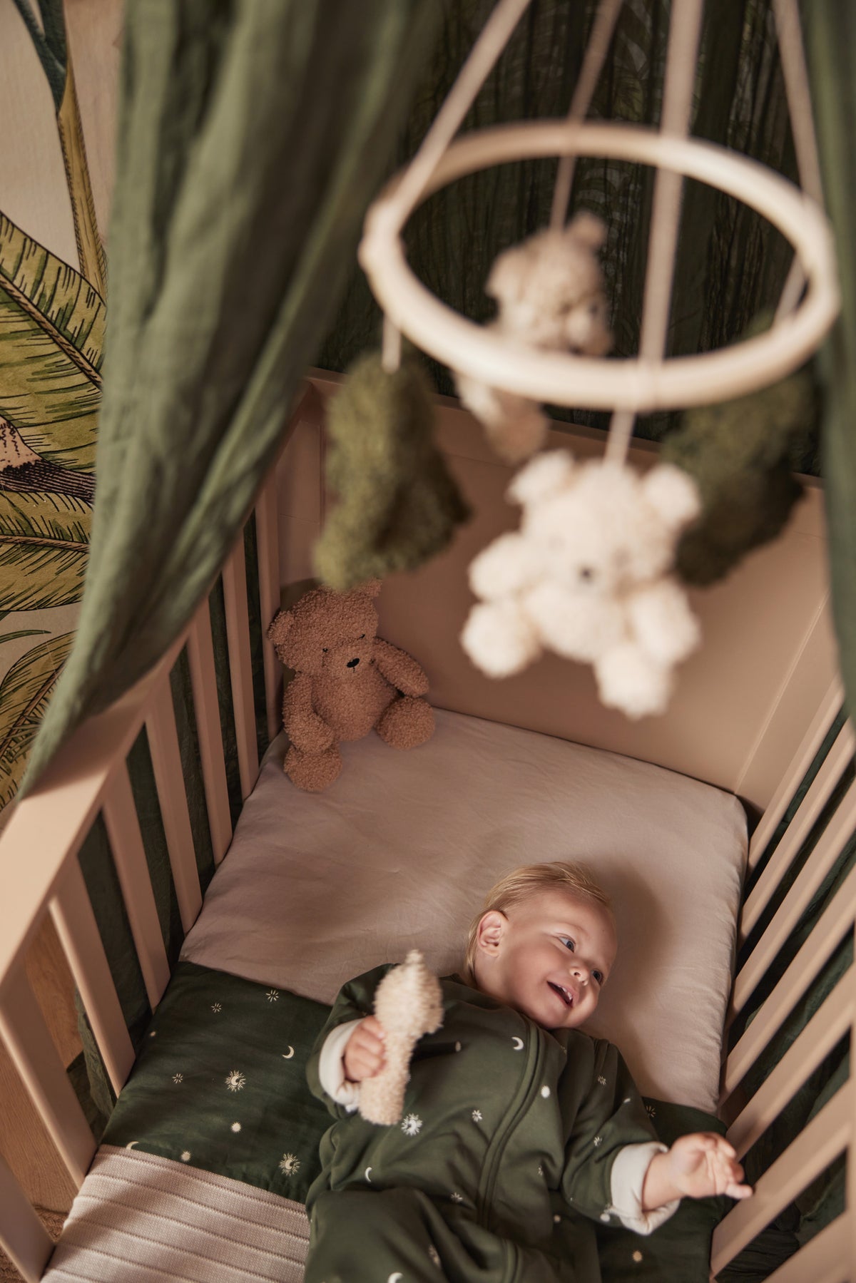 Jollein Mobil Teddy Bear Naturel/Biscuit