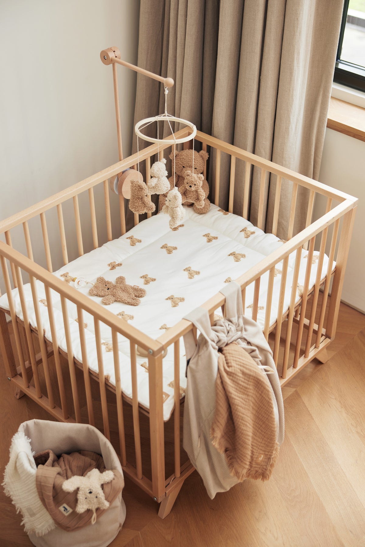 Jollein Mobil Teddy Bear Naturel/Biscuit