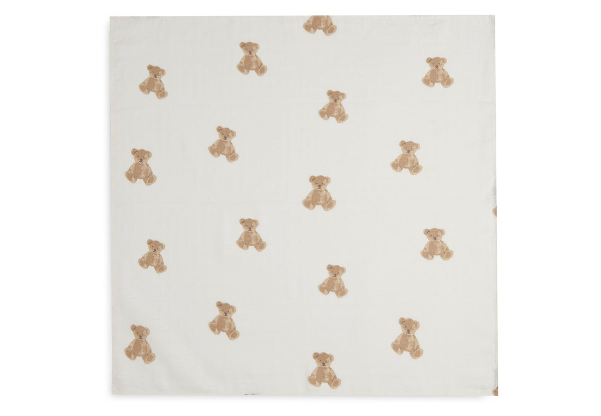 Jollein Muslinfilt 70x70cm Teddy Bear (3p)