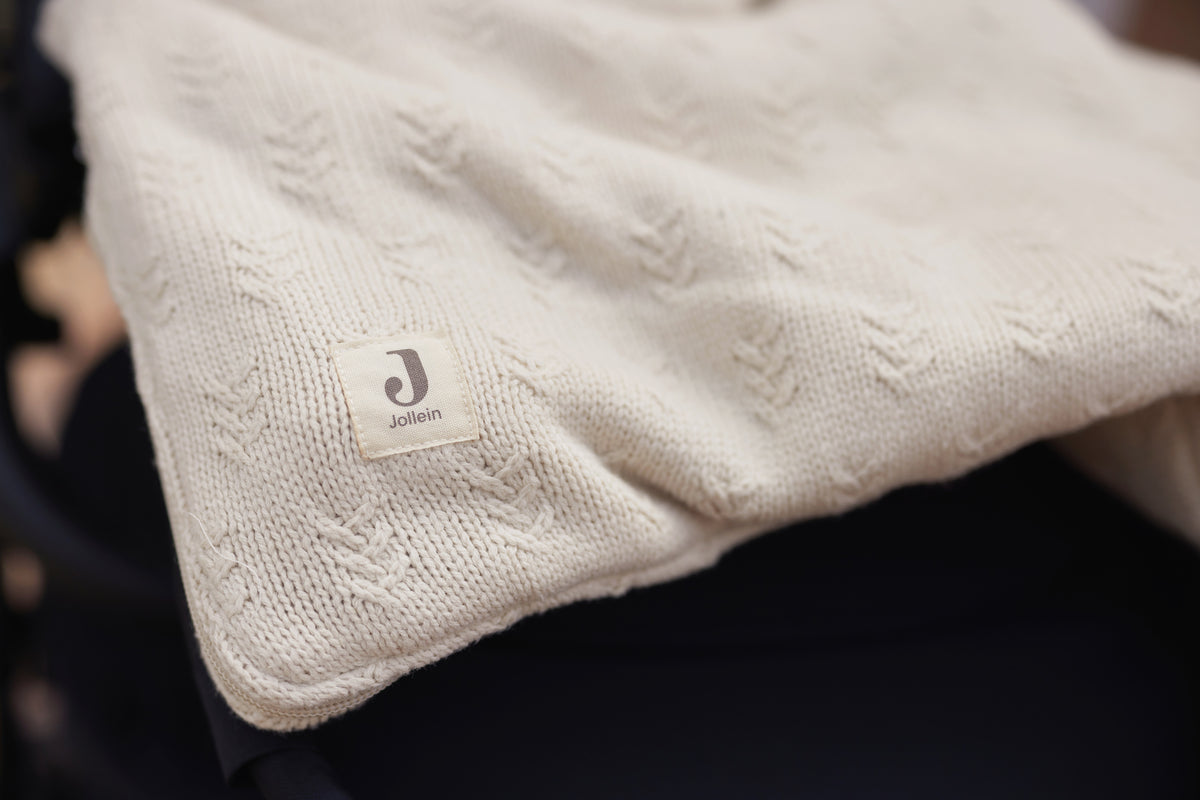 Jollein Åkpåse 0+ 3/5p Grain knit Oatmeal