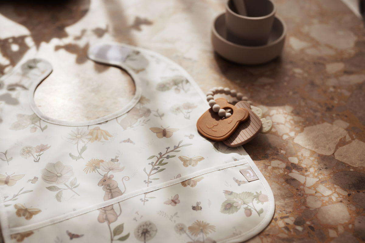 Jollein Haklapp Vattentät Dreamy Mouse (2pack)