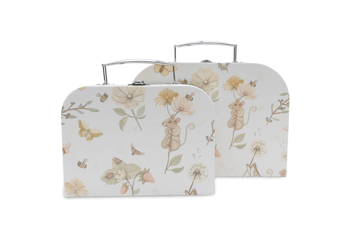 Jollein leksaksväska Dreamy Mouse (2pack)