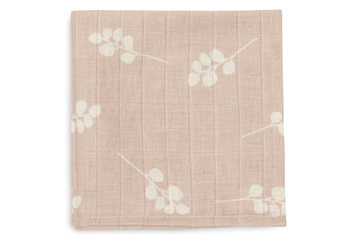 Jollein Muslin tvättlapp 31 x 31 cm Twig Wild Rose (3-pack)
