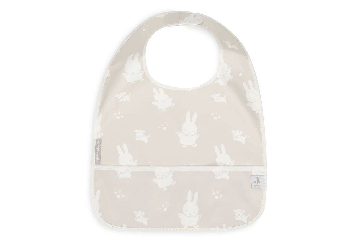 Jollein Haklapp Vattentät Miffy&Snuffy Nougat (2pack)