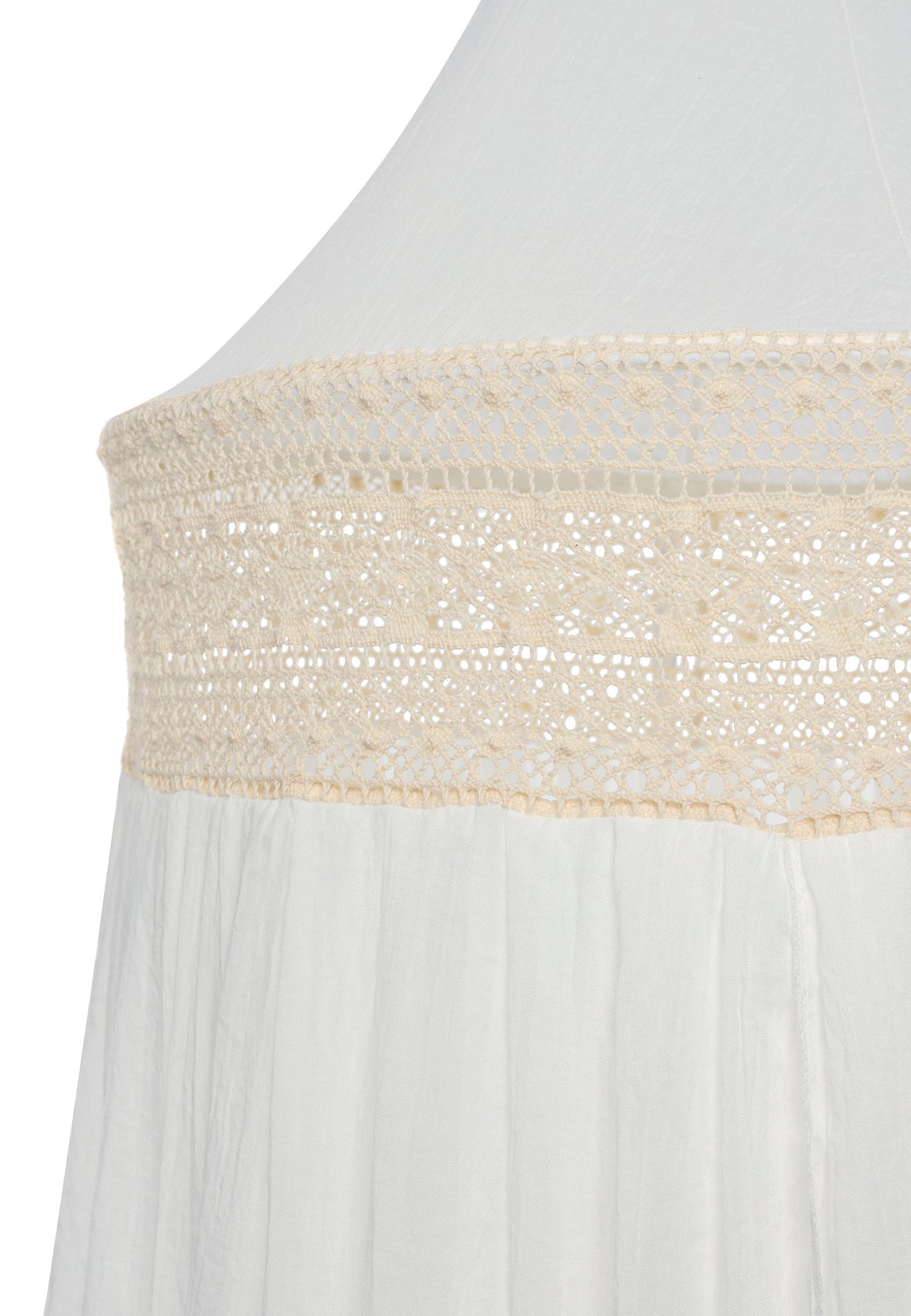 Jollein Sänghimmel vintage 245cm Boho Lace Ivory
