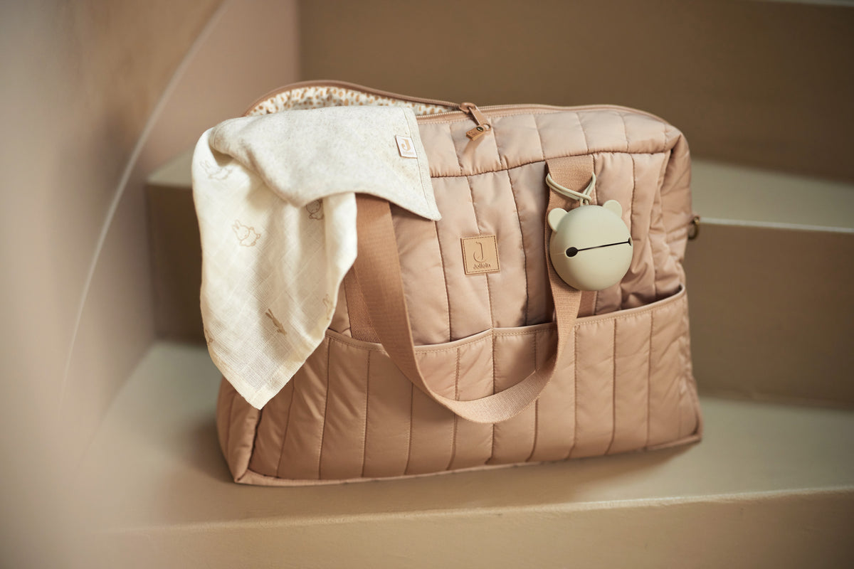 Jollein skötväska 42x30x13cm Biscuit