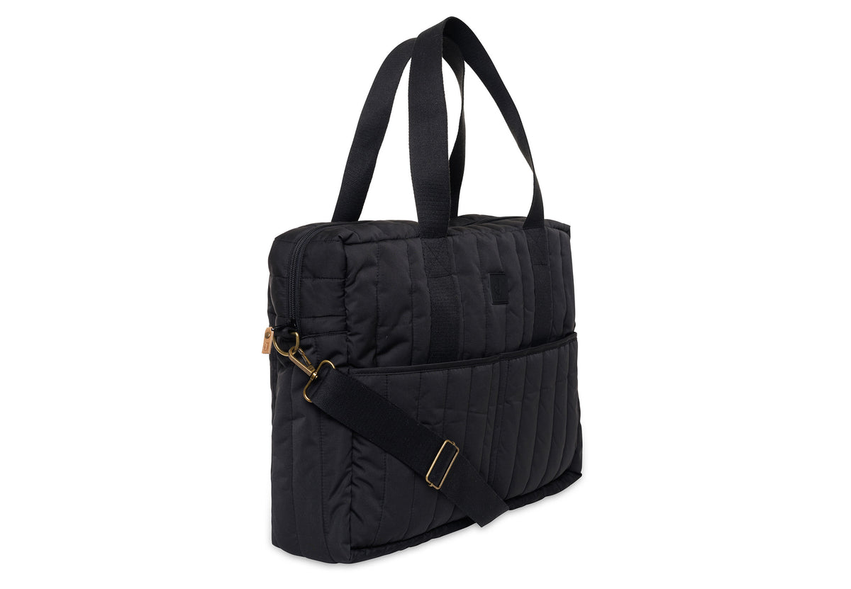 Jollein skötväska 42x30x13cm Black