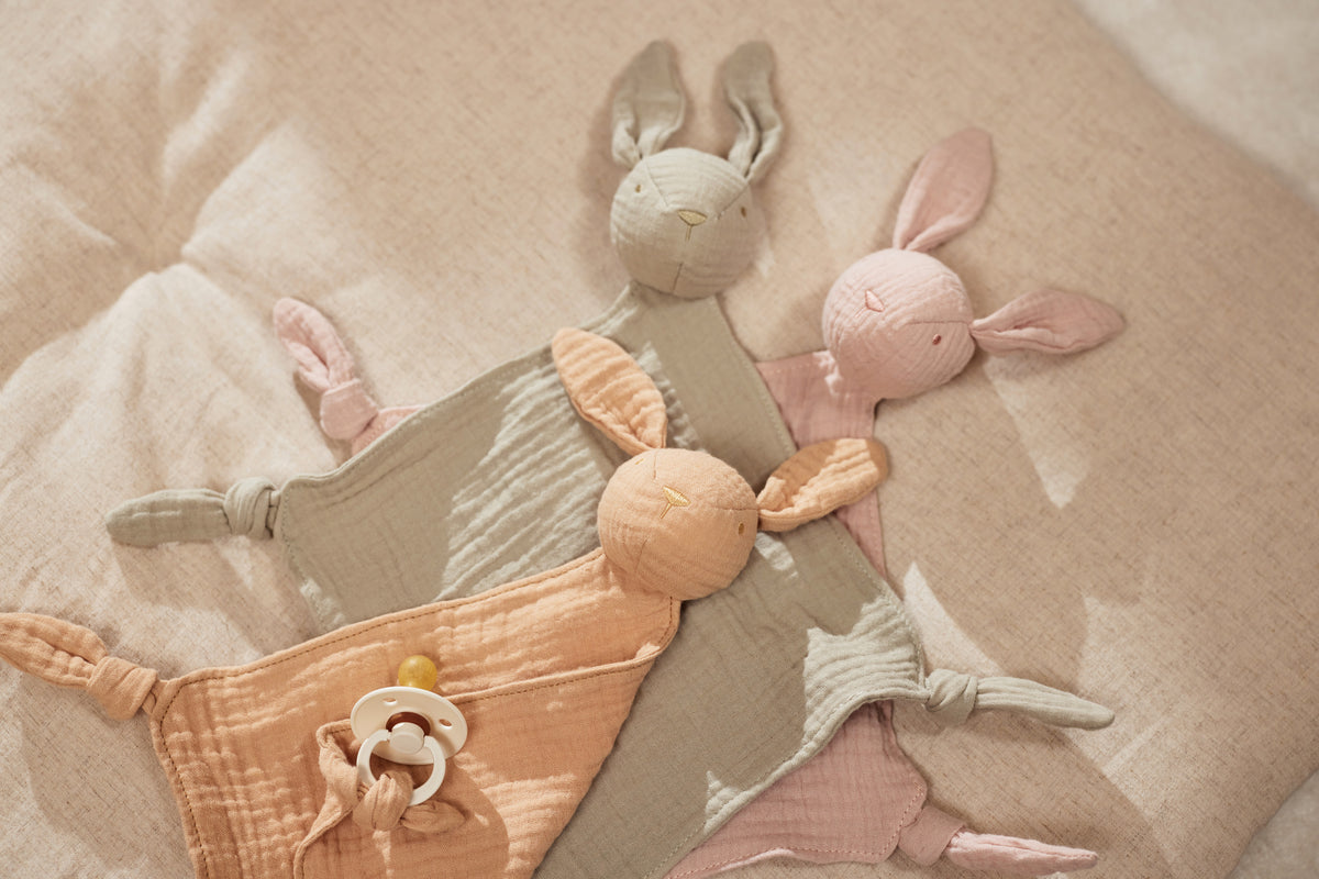 Jollein Snutte Bunny ears Wild Rose