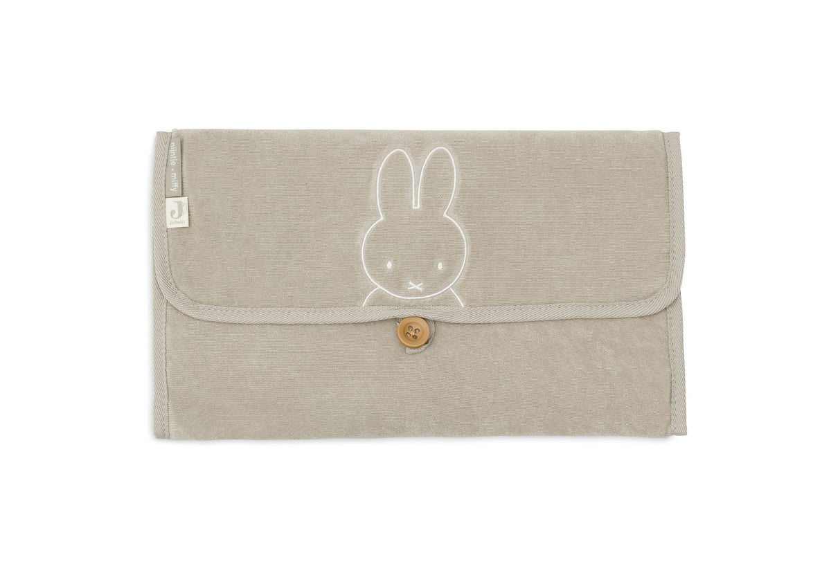 Jollein Skötunderlägg Terry Miffy Olive Green