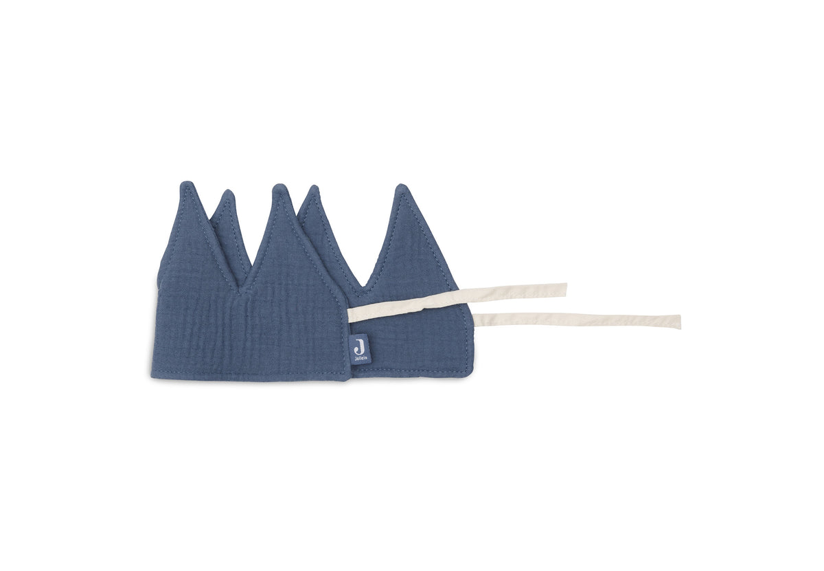 Jollein Krona 12x35cm Party Collection Jeans Blue