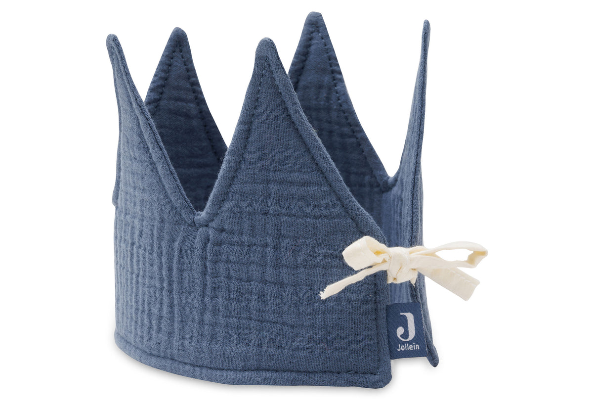 Jollein Krona 12x35cm Party Collection Jeans Blue