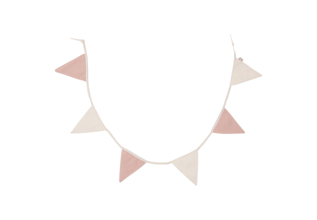 Jollein Vimpel 200x17cm Party Collection Wild Rose/Ivory