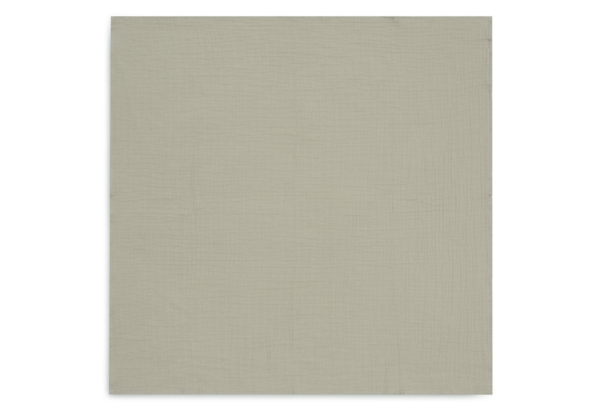 Jollein Muslinfilt 4-pack 70x70cm Olive Green/Ivory