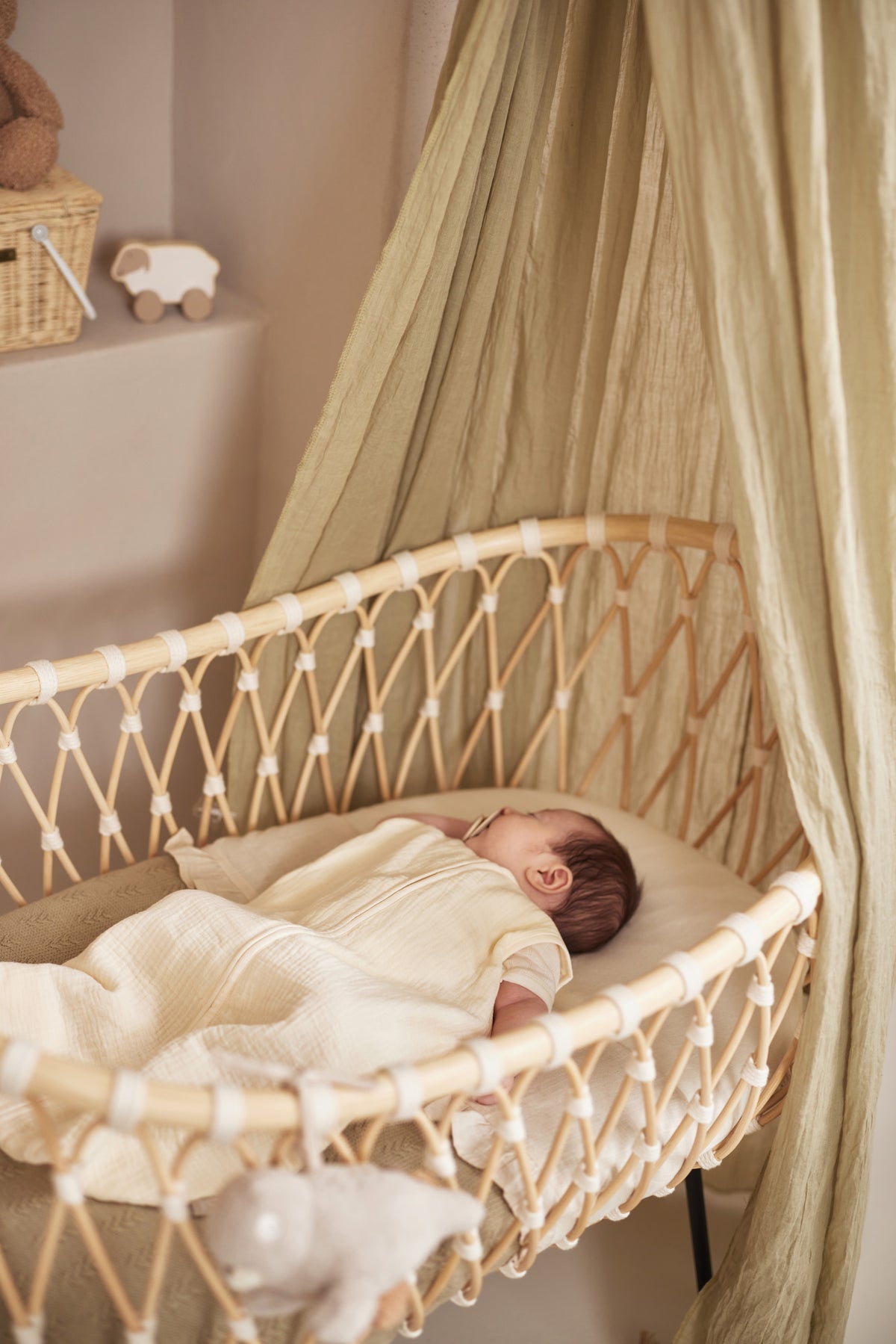 Jollein Sovpåse Muslin 70cm Oatmeal