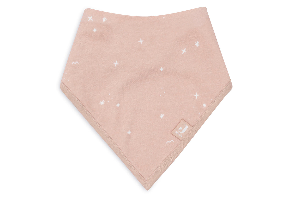 Jollein Bib Bandana Twinkling Wild Rose (2pack)