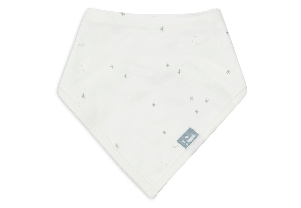 Jollein Bib Bandana Twinkling Sea Green (2pack)