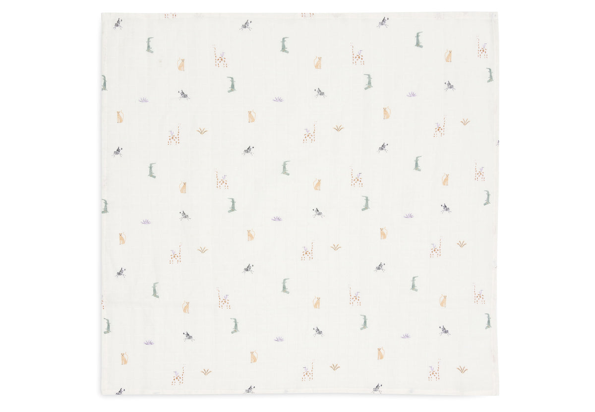 Jollein Muslinfilt 70x70cm Jungle Jambo 3pack