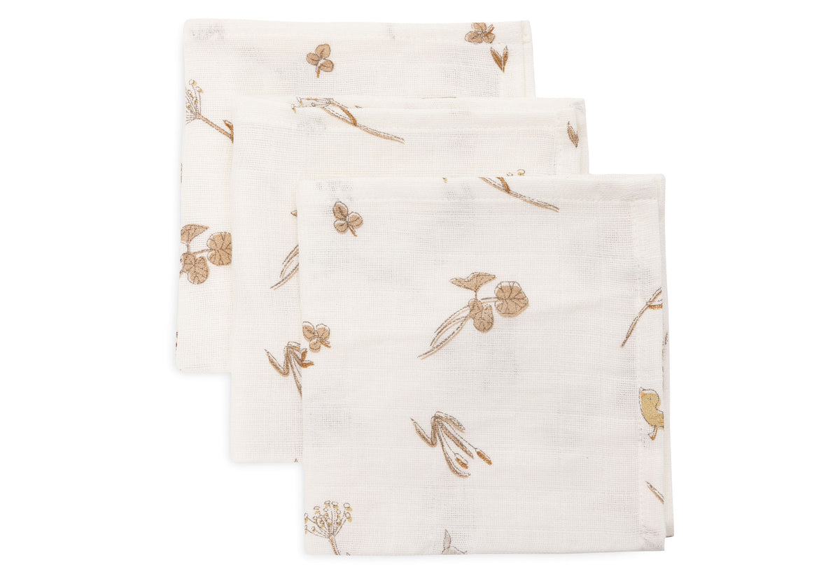 Jollein Muslin Tvättlapp 31x31cm Riverside 3pack
