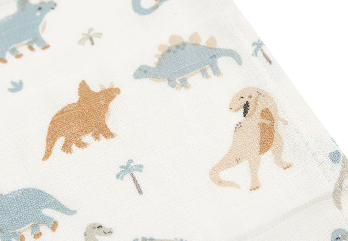 Jollein Muslin Tvättlapp 31x31cm Roarsome 3pack