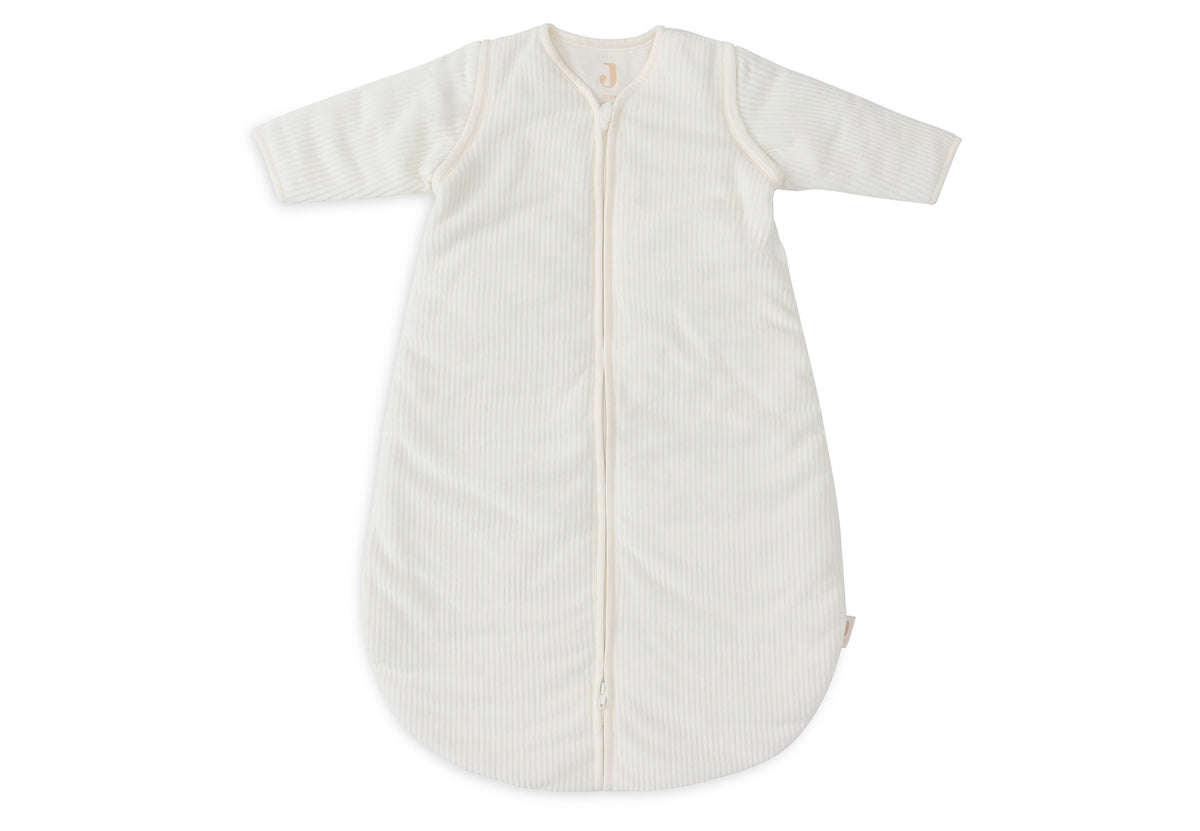 Jollein Sovpåse m avtagbar ärm 70cm Rib Ivory