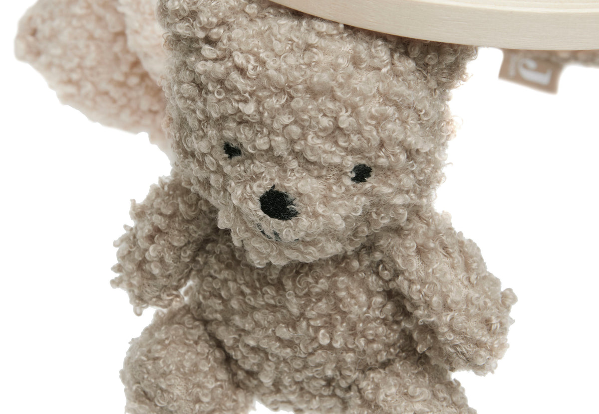 Jollein Sängmobil Teddy Bear Olive Green/Naturel