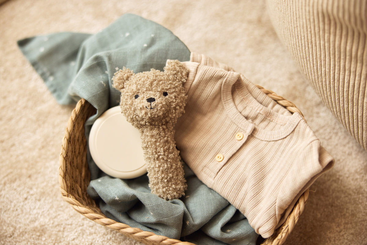 Jollein Skallra Teddy Bear Olive Green