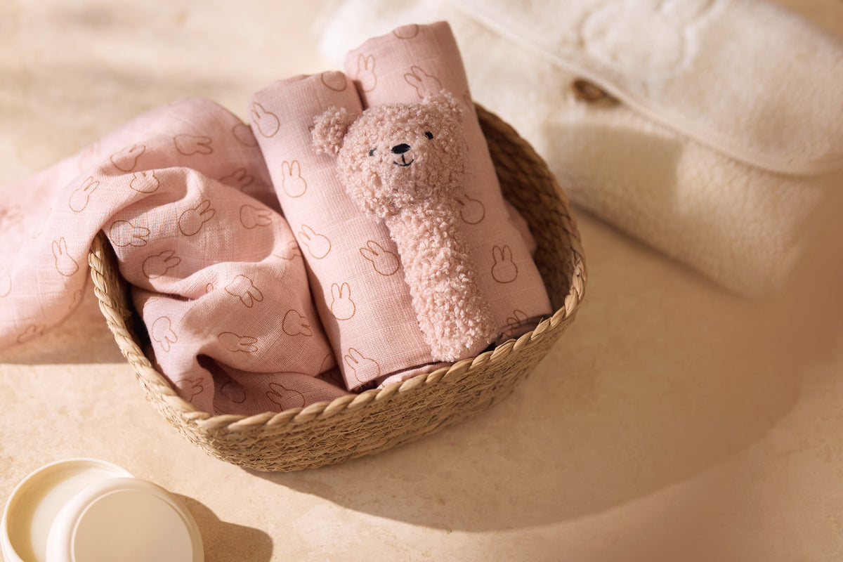 Jollein Skallra Teddy Bear Wild Rose