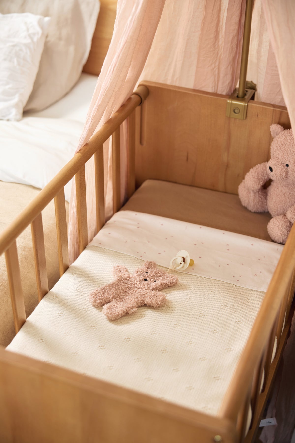 Jollein Napphållare Teddy Bear Wild Rose