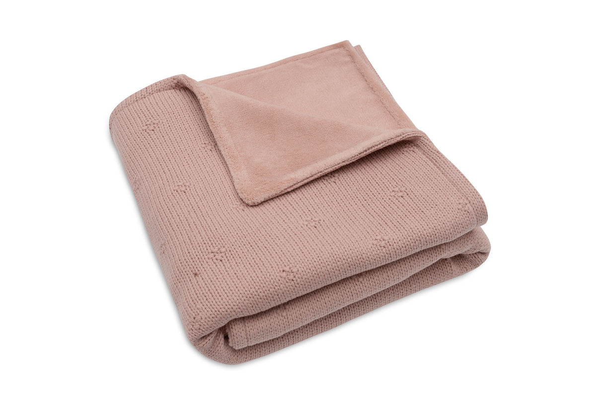 Jollein Filt 75x100cm Cosy Knit Wild Rose/Velvet