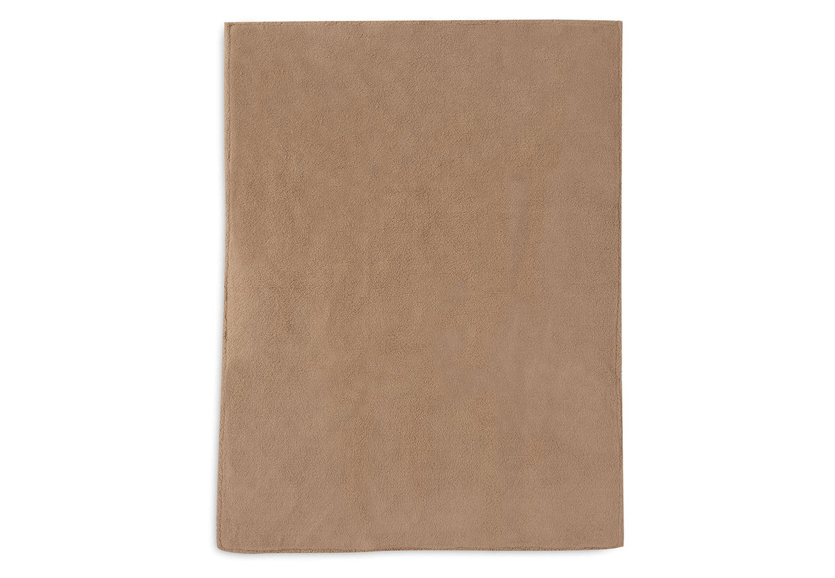 Jollein Filt 75x100cm Check Knit Biscuit/Teddy Fleece