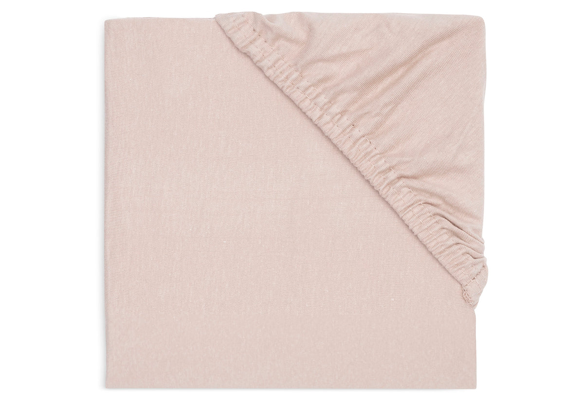 Jollein Dra-på lakan bomullsstretch 60x120cm Wild Rose