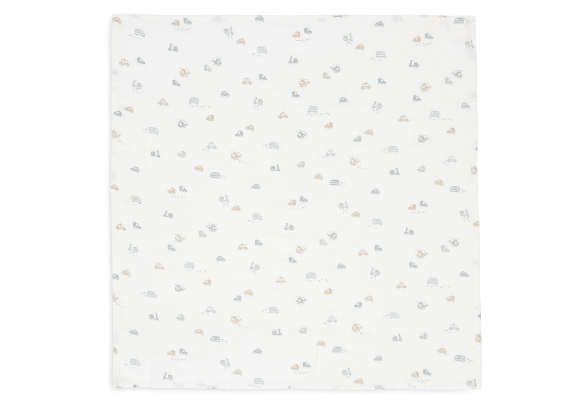 Jollein Muslinfilt 70x70cm On The Go 3p