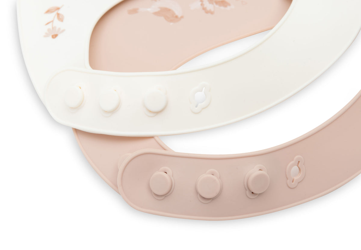 Jollein Haklapp Silicon Lovely Birds 2p