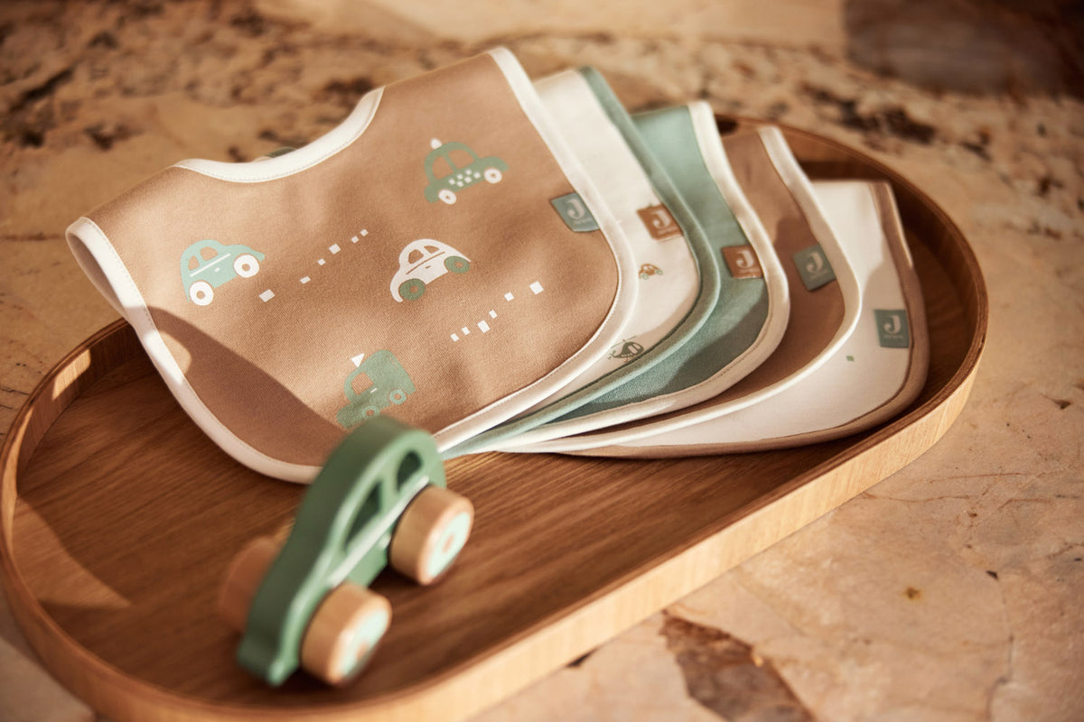 Jollein Bandana Bib Vattentät On The Go 5 Pack