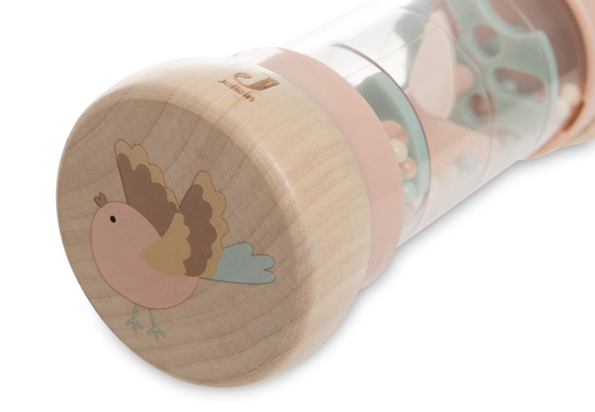 Jollein Träskallra Rain Rattle Lovely Birds