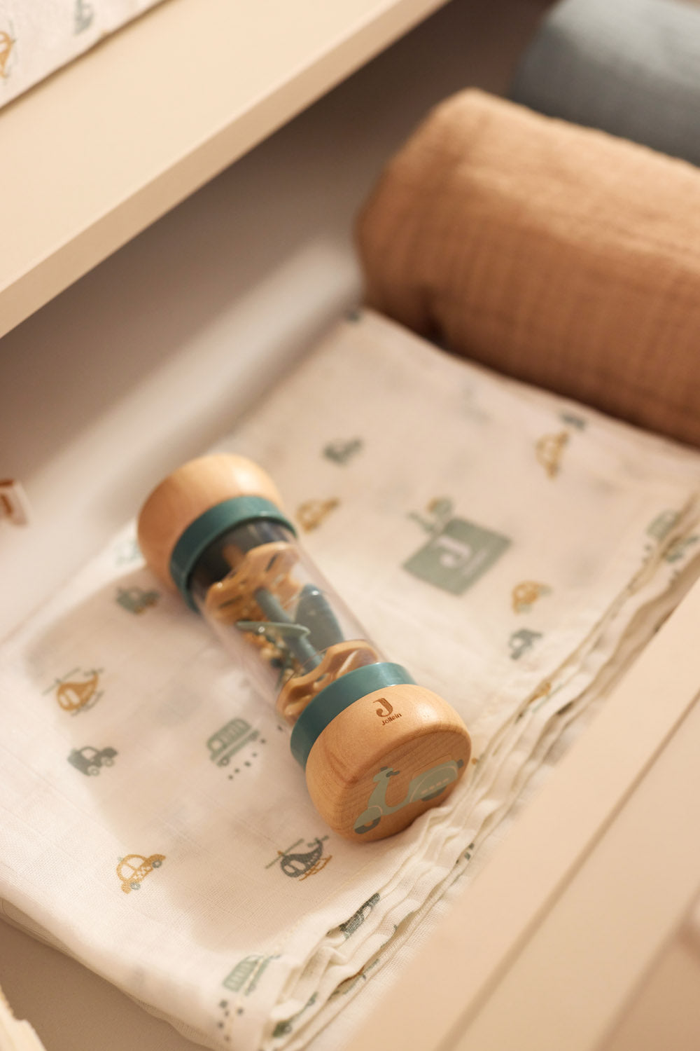 Jollein Träskallra Rain Rattle On The Go