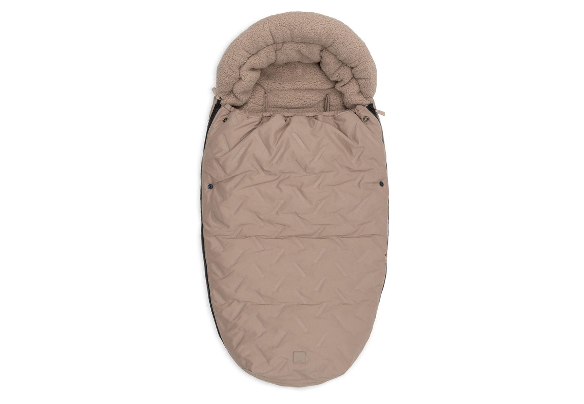 Jollein Åkpåse buggy/stroller Embossed Milky Coffee
