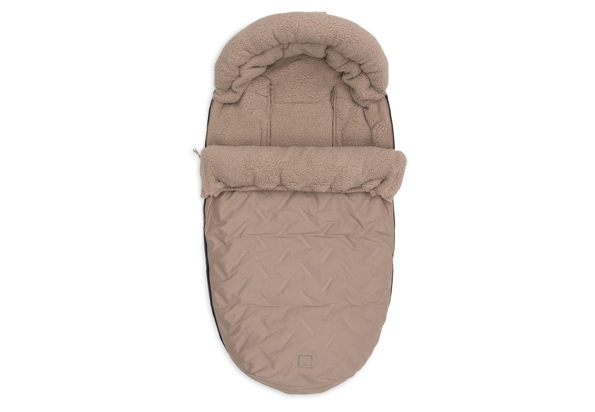 Jollein Åkpåse buggy/stroller Embossed Milky Coffee
