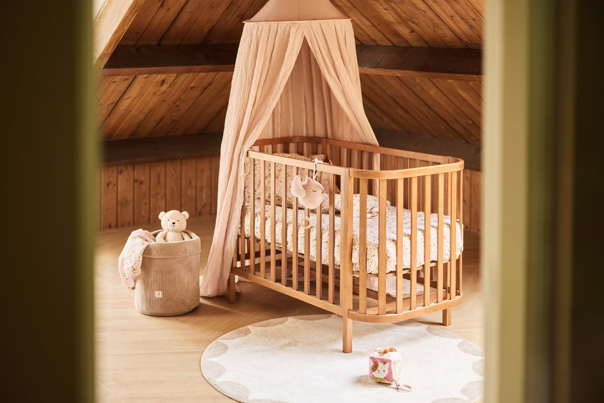 Jollein Sänghimmel 245cm Cosy Check Sand