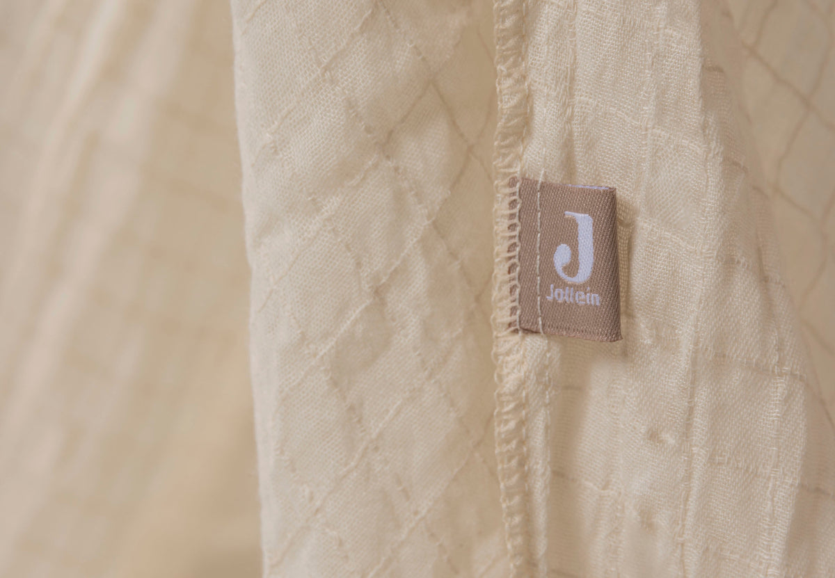 Jollein Sänghimmel 245cm Cosy Check Sand