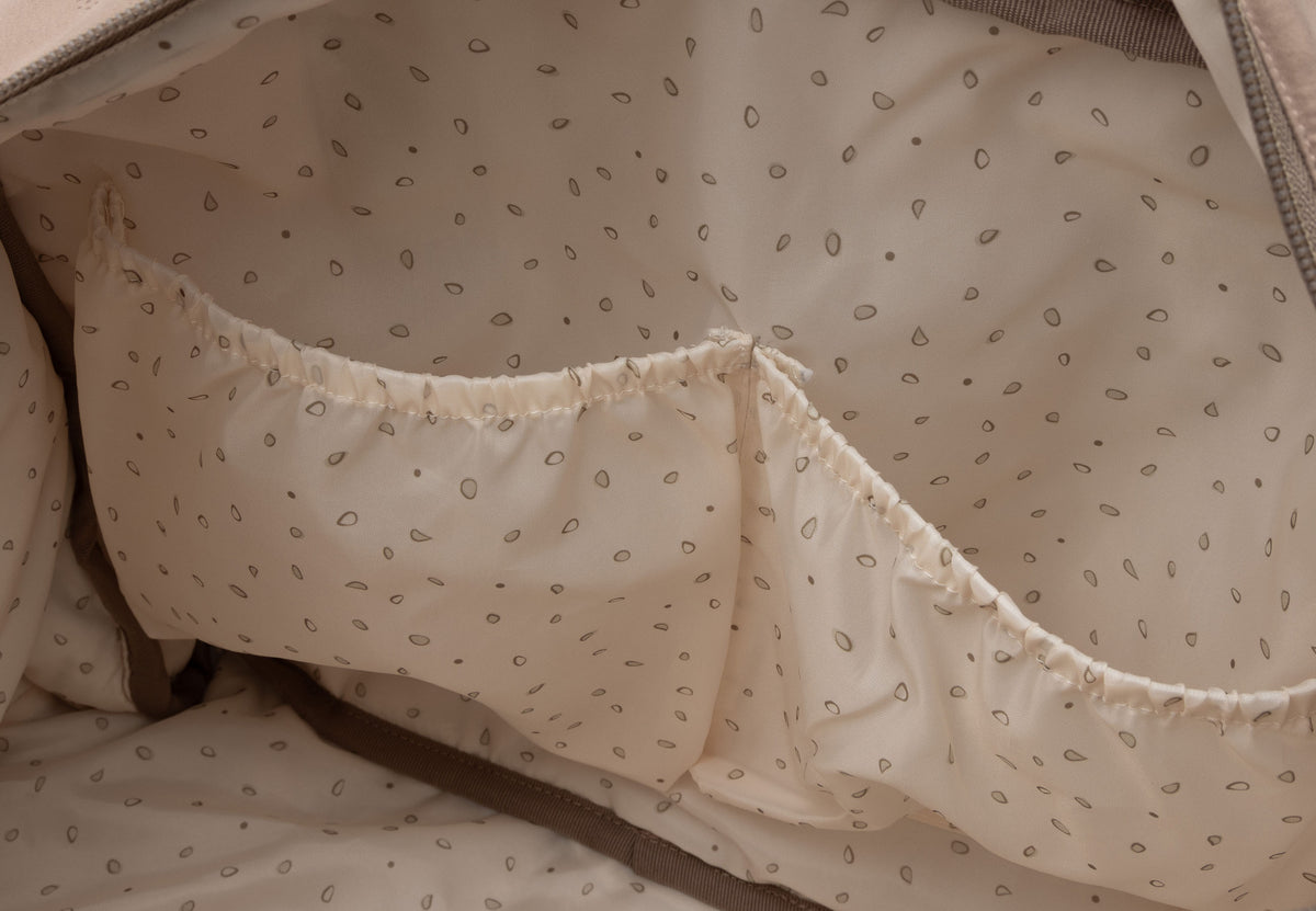 Jollein skötväska Embossed Lily Milky Coffee