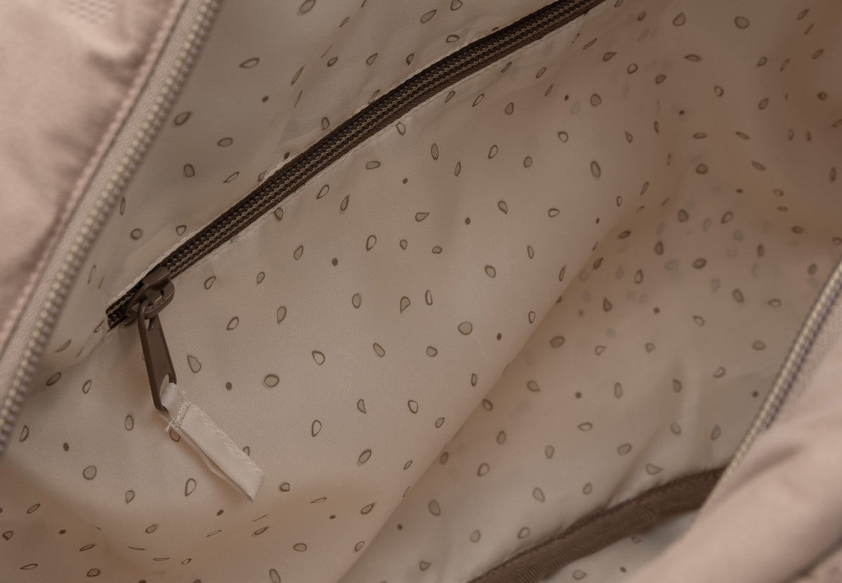 Jollein skötväska Embossed Lily Milky Coffee