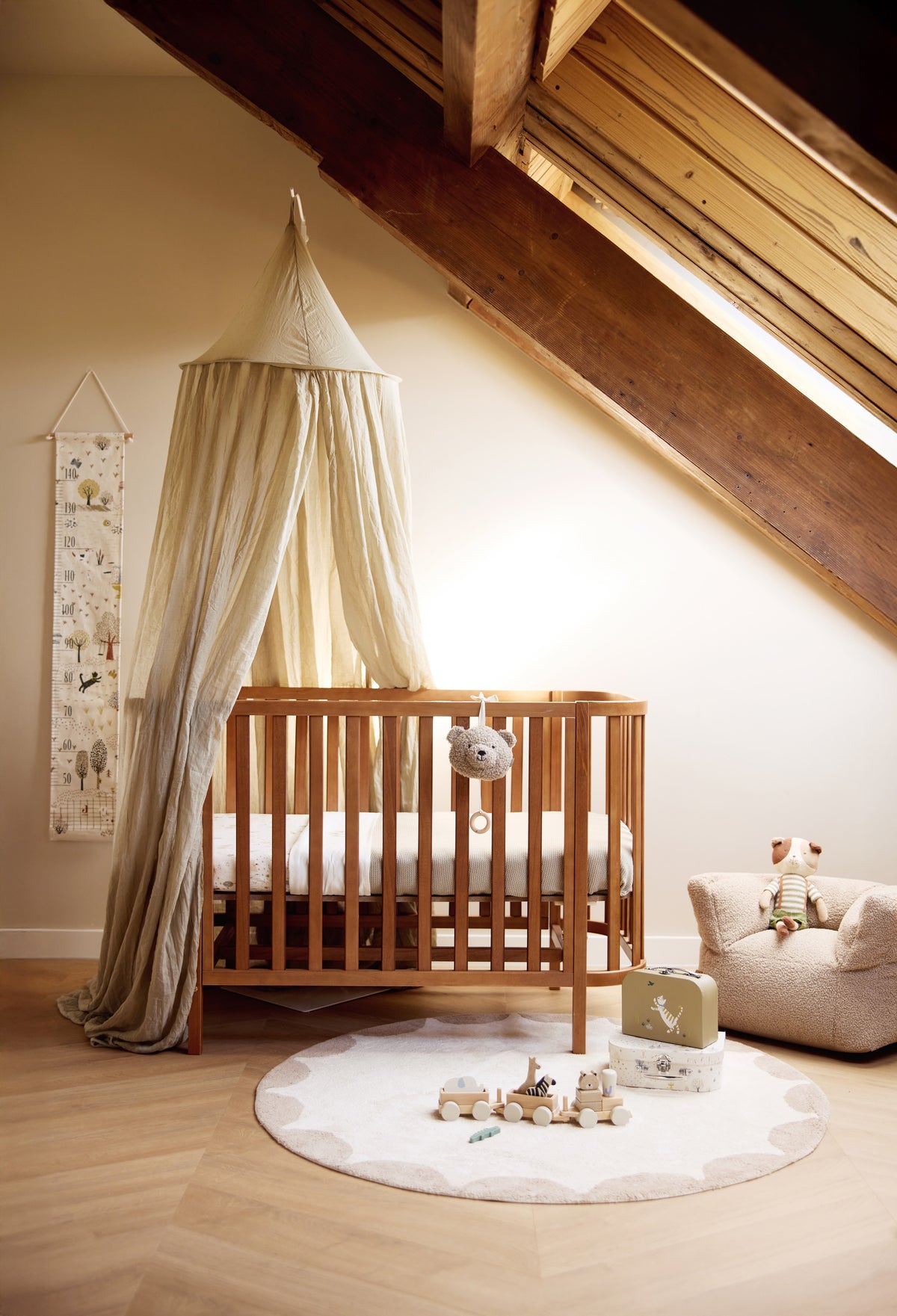 Jollein Beanbag Teddy Warm Sand