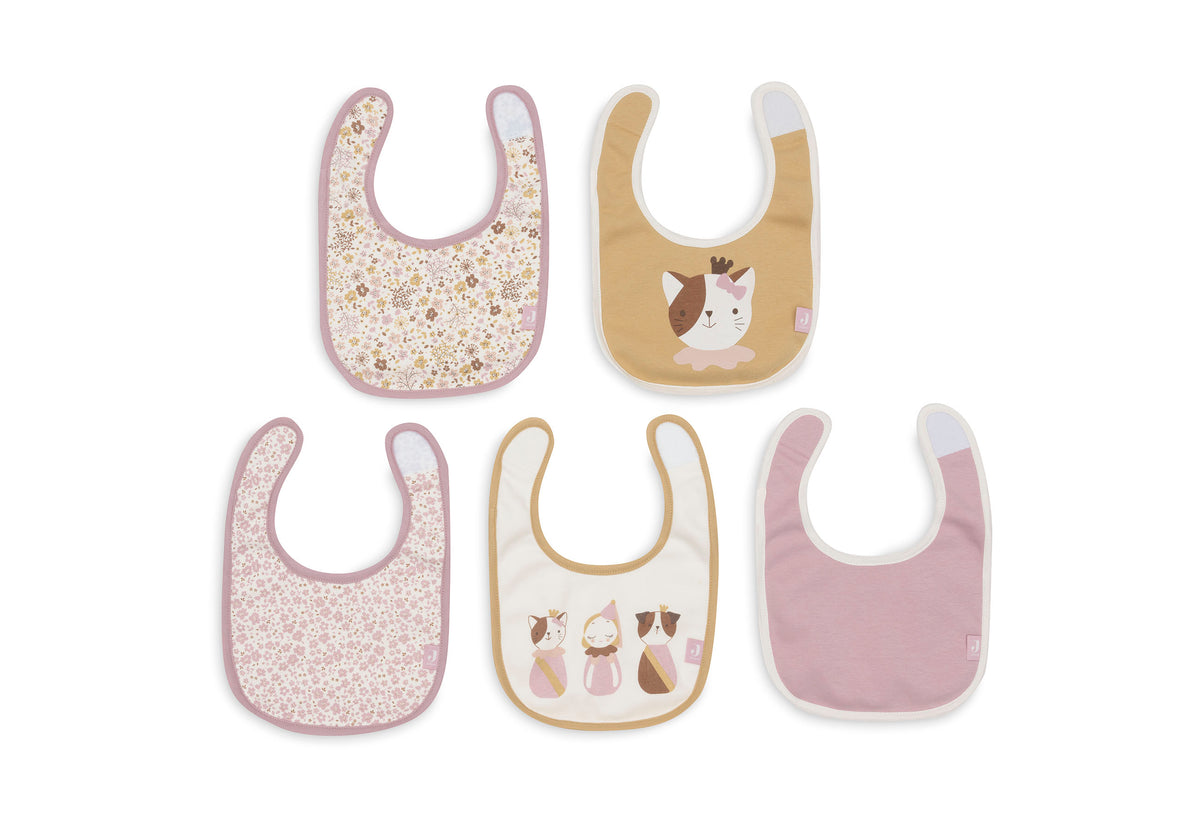 Jollein Bandana Bib Vattentät Flower Fairies 5 Pack